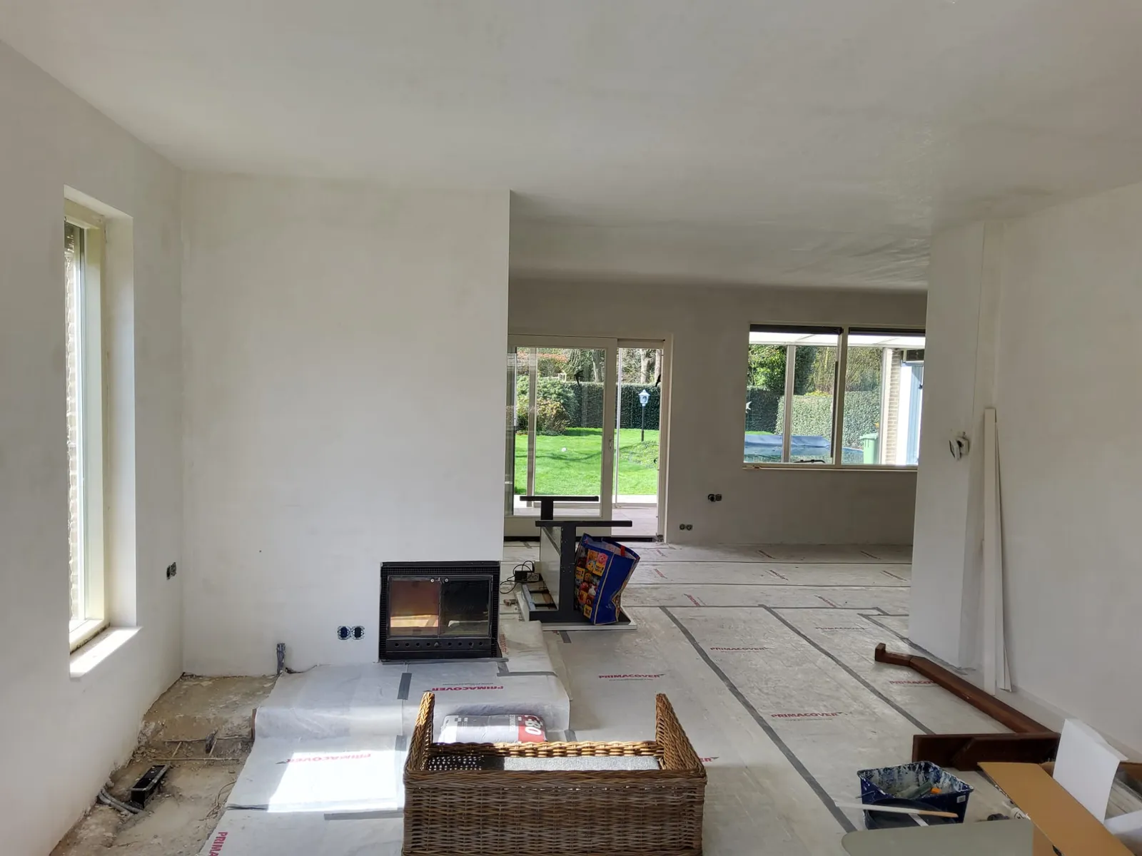 Renovatie, verbouwing en verduurzaming woning in Wierden door Lichtenberg Mensgericht Vastgoedonderhoud buiten en binnen