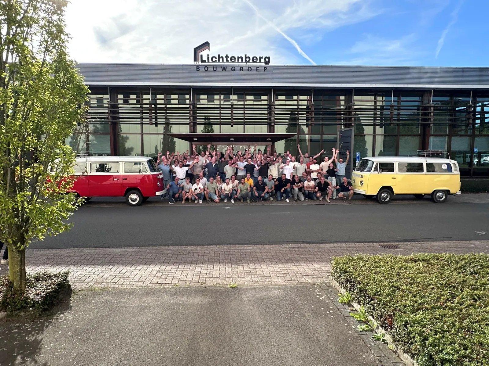 Groepsfoto Lichtenberg Bouwgroep