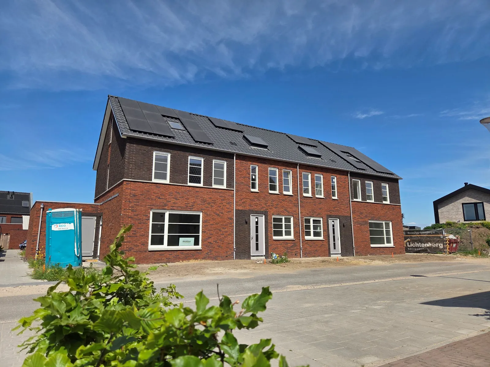 Bijna oplevering in Rijssen nieuwbouw het opbroek Lichtenberg Bouwgroep