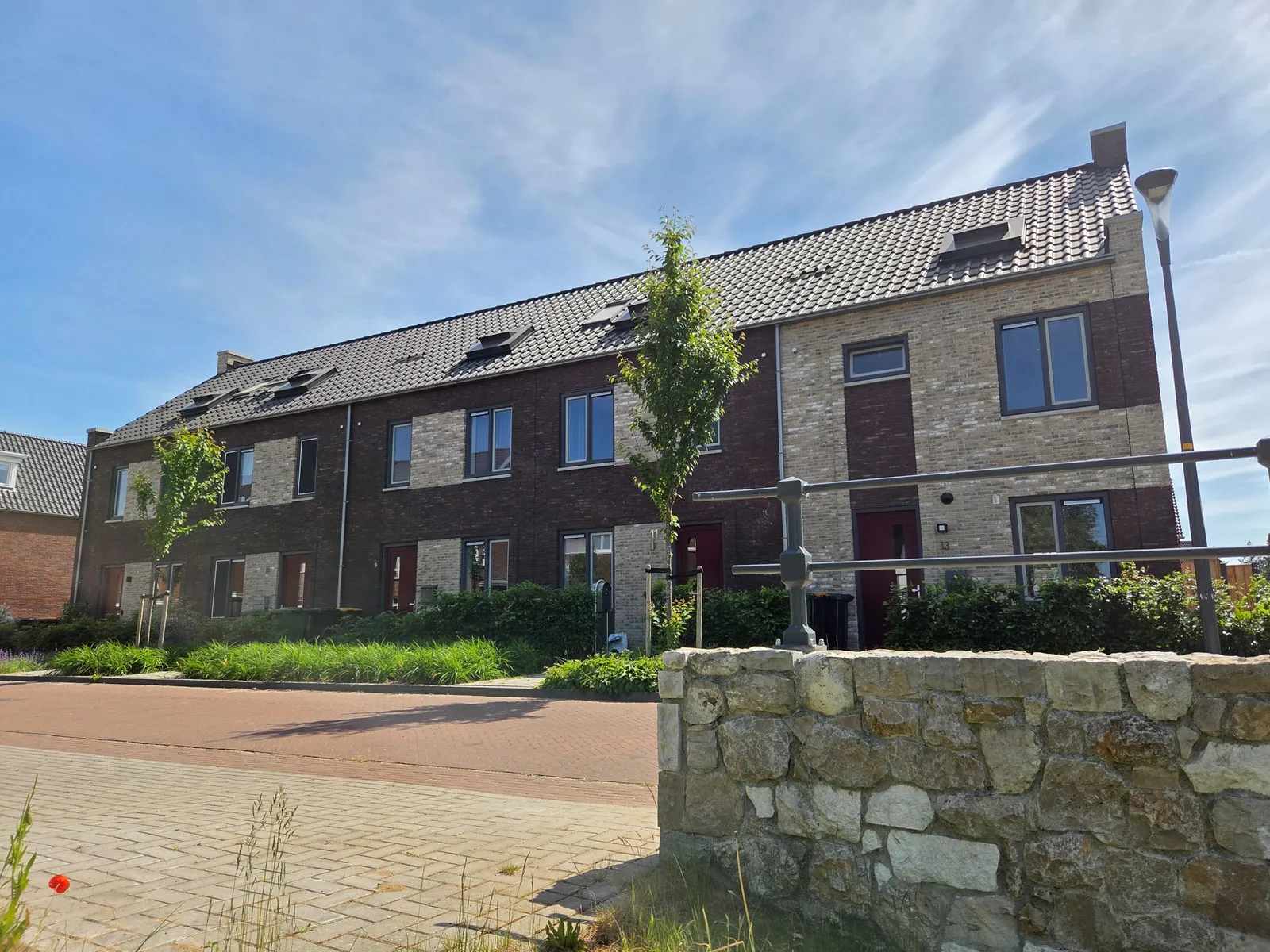 Rijwoningen in Opbroek Rijssen gebouwd door Lichtenberg Bouwgroep