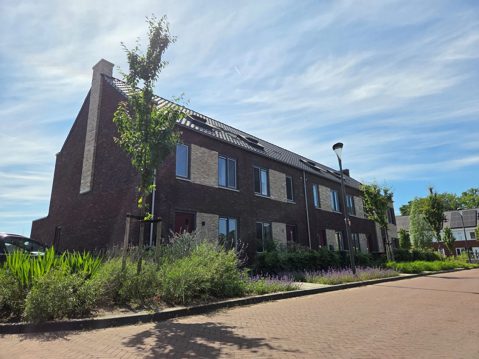 Rijwoningen in Opbroek Rijssen gebouwd door Lichtenberg Bouwgroep