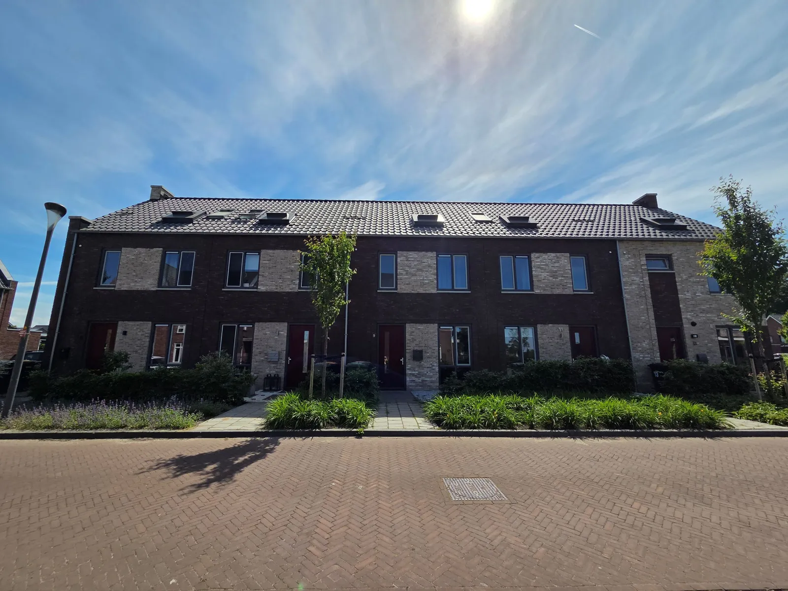 Rijwoningen in Opbroek Rijssen gebouwd door Lichtenberg Bouwgroep