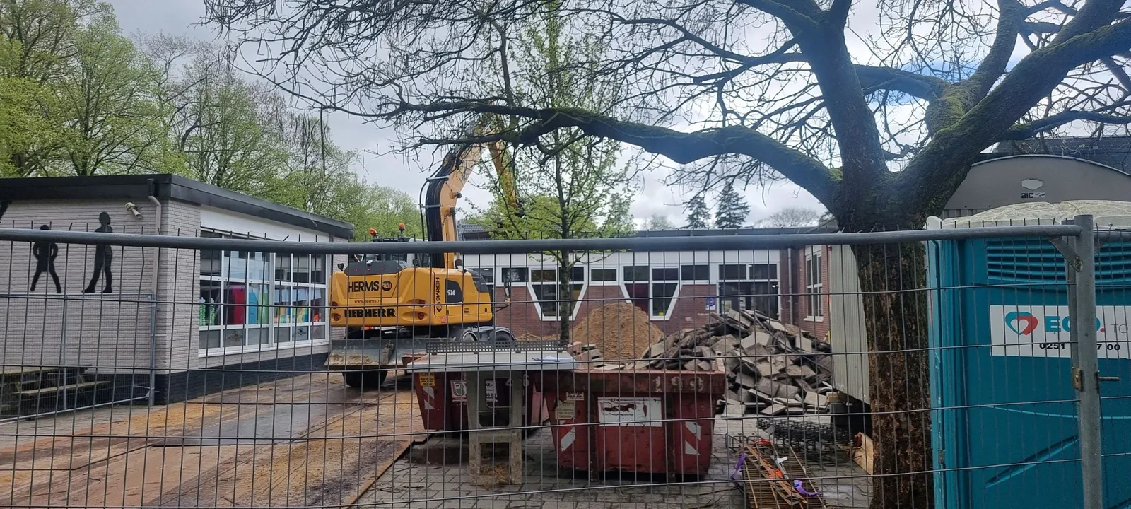 Start werkzaamheden nieuwbouw en renovatie schoolgebouw Lichtenberg Mensgericht Vastgoedonderhoud