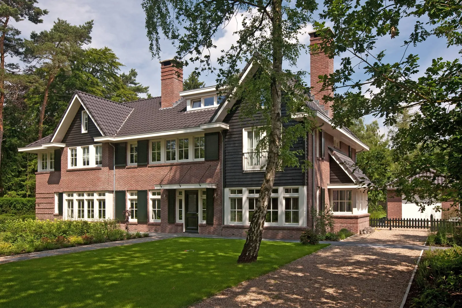 Geschakelde villa met pannen Zeist Lichtenberg Bouwgroep