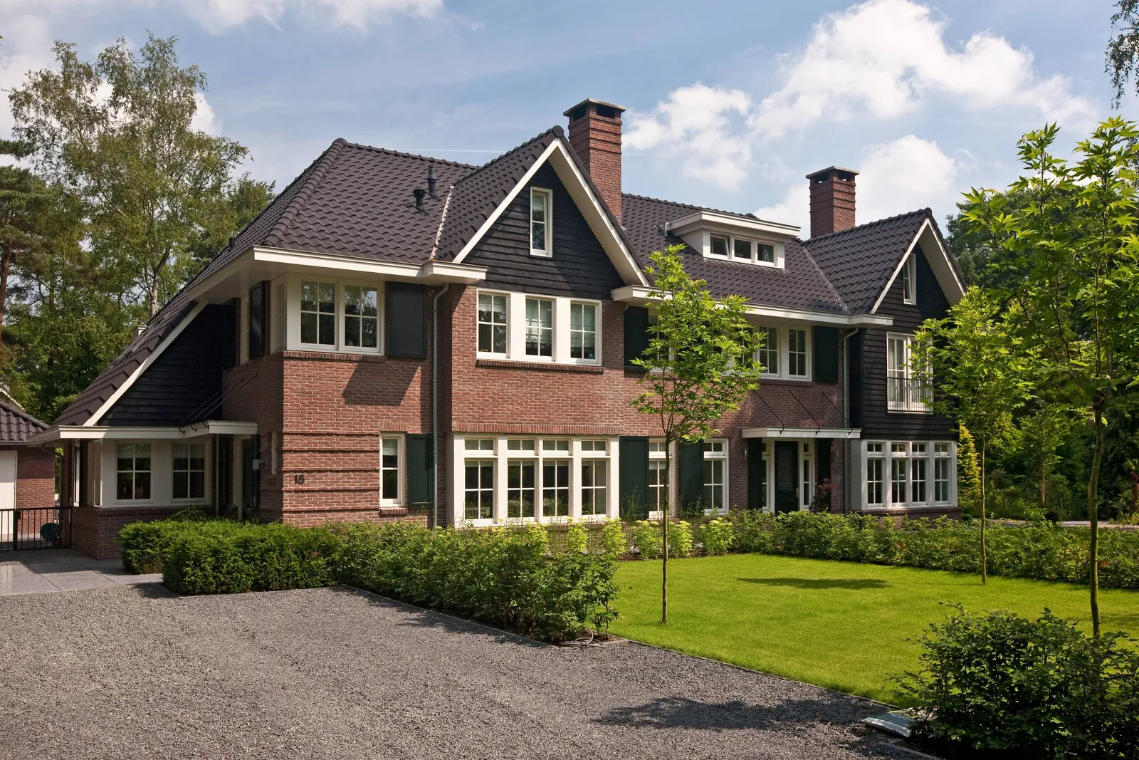 Geschakelde villa met pannen Zeist Lichtenberg Bouwgroep