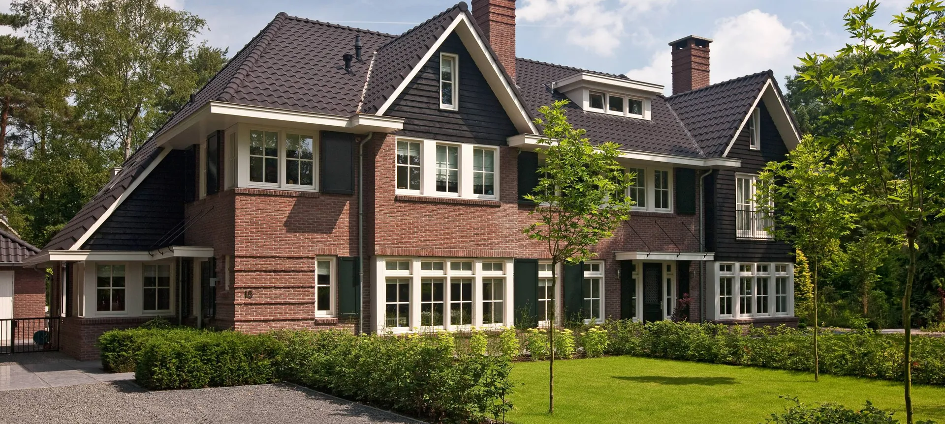 Geschakelde villa met pannen Zeist Lichtenberg Bouwgroep
