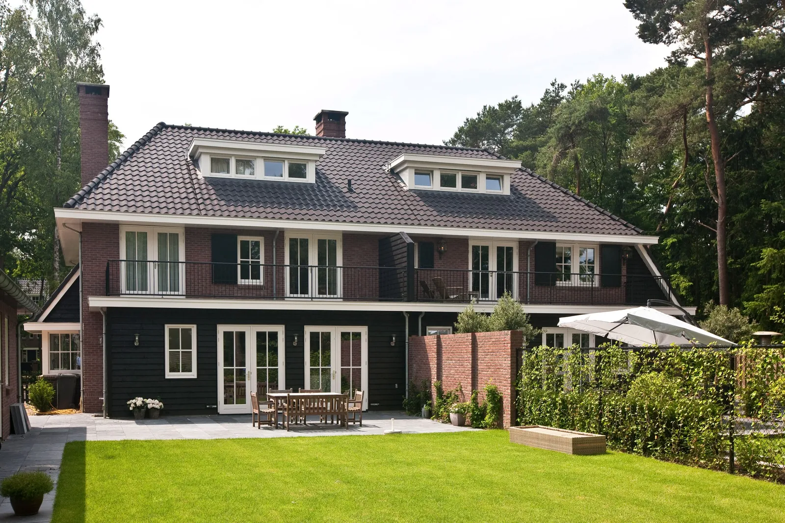 Geschakelde villa met pannen Zeist Lichtenberg Bouwgroep