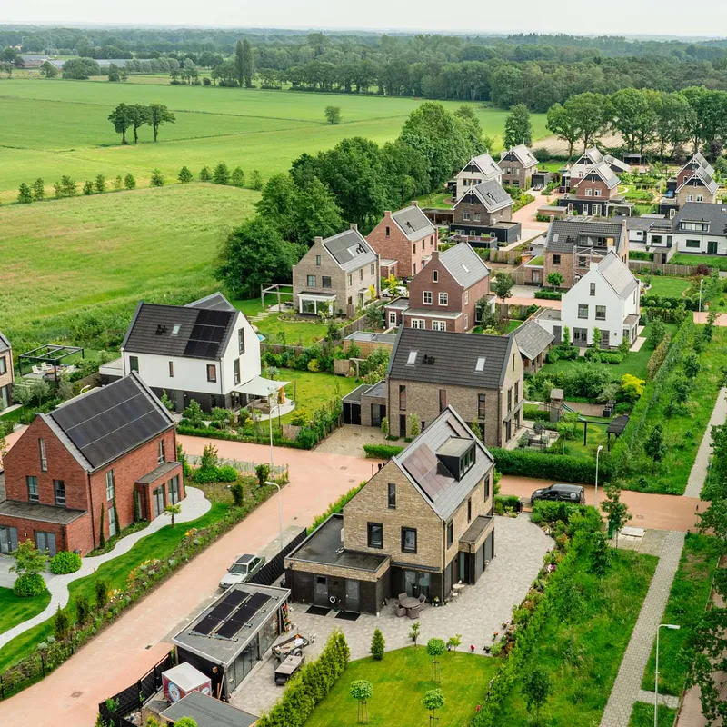 18 vrijstaande woningen maarsweide maarsbergen Lichtenberg Bouwgroep