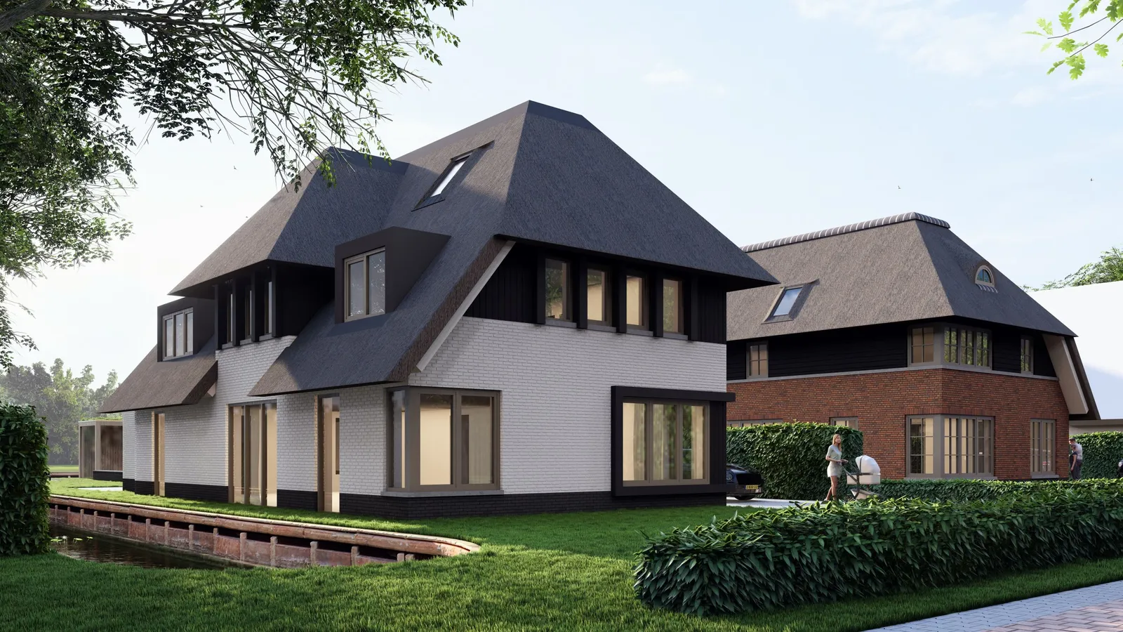 2 villa's in Aalsmeer Lichtenberg Bouwgroep project