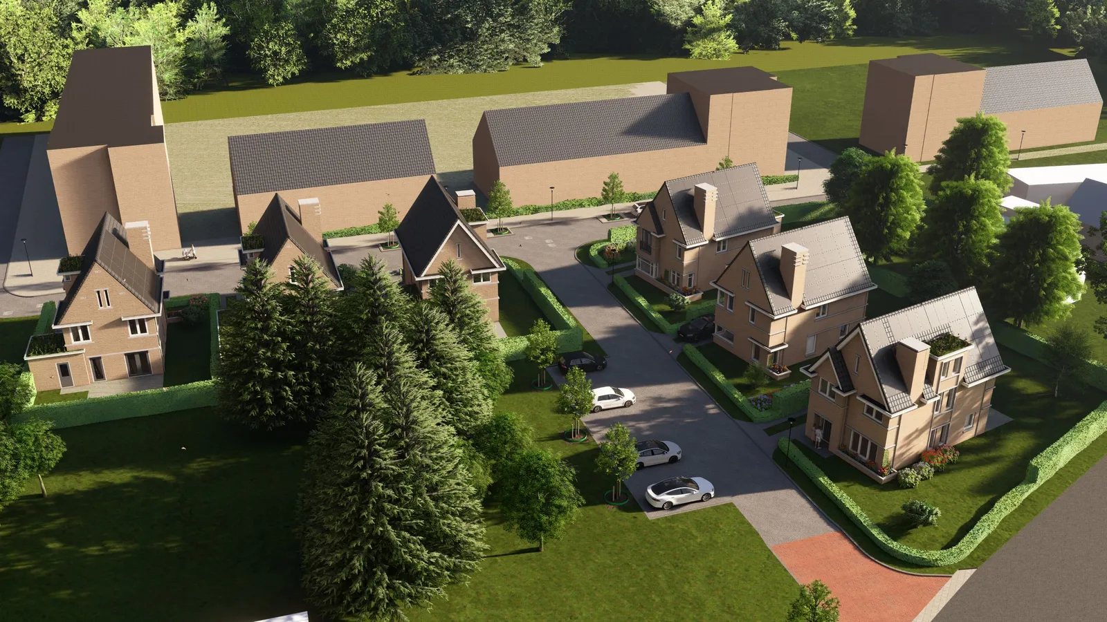 Impressies 6 villa's In de Tuinen Utrecht Lichtenberg Bouwgroep