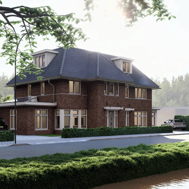 2 woningen Copijnlaan te Utrecht Impressie Lichtenberg Bouwgroep