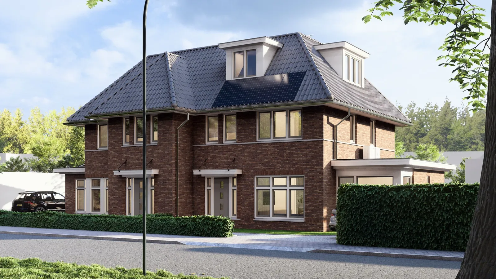 2 woningen Copijnlaan te Utrecht Impressie Lichtenberg Bouwgroep