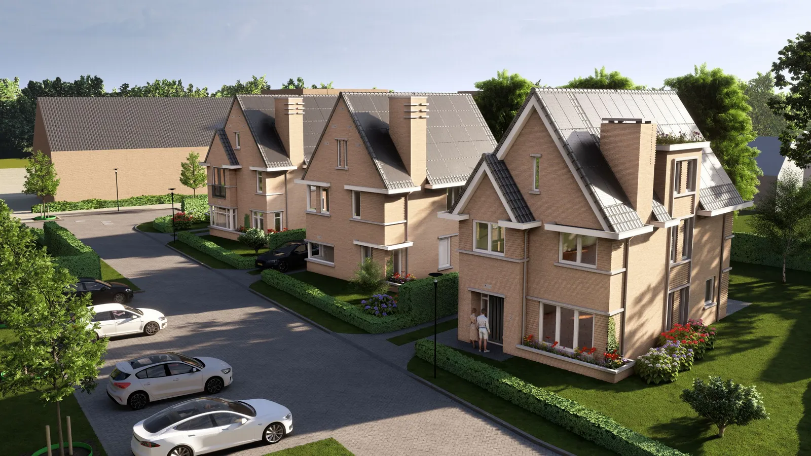 Impressies 6 villa's In de Tuinen Utrecht Lichtenberg Bouwgroep