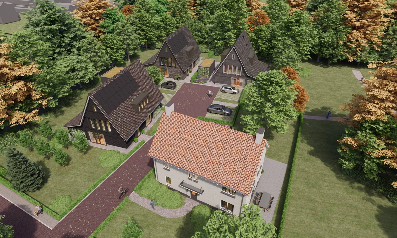 4 woningen Kloostergaerde Utrecht Lichtenberg Bouwgroep