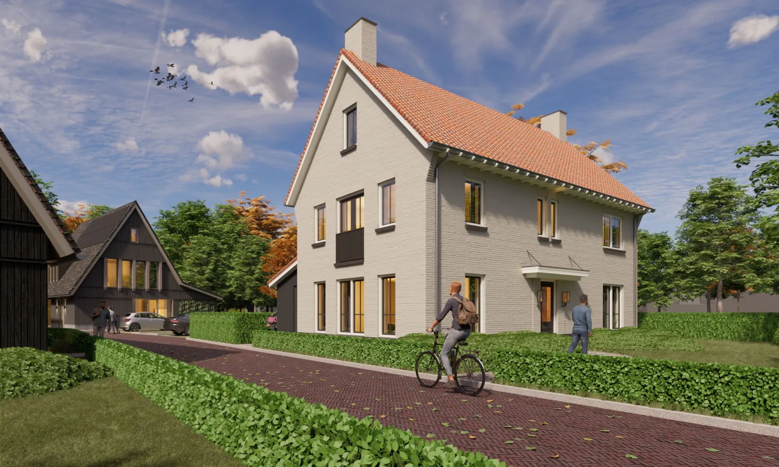 4 woningen Kloostergaerde Utrecht Lichtenberg Bouwgroep