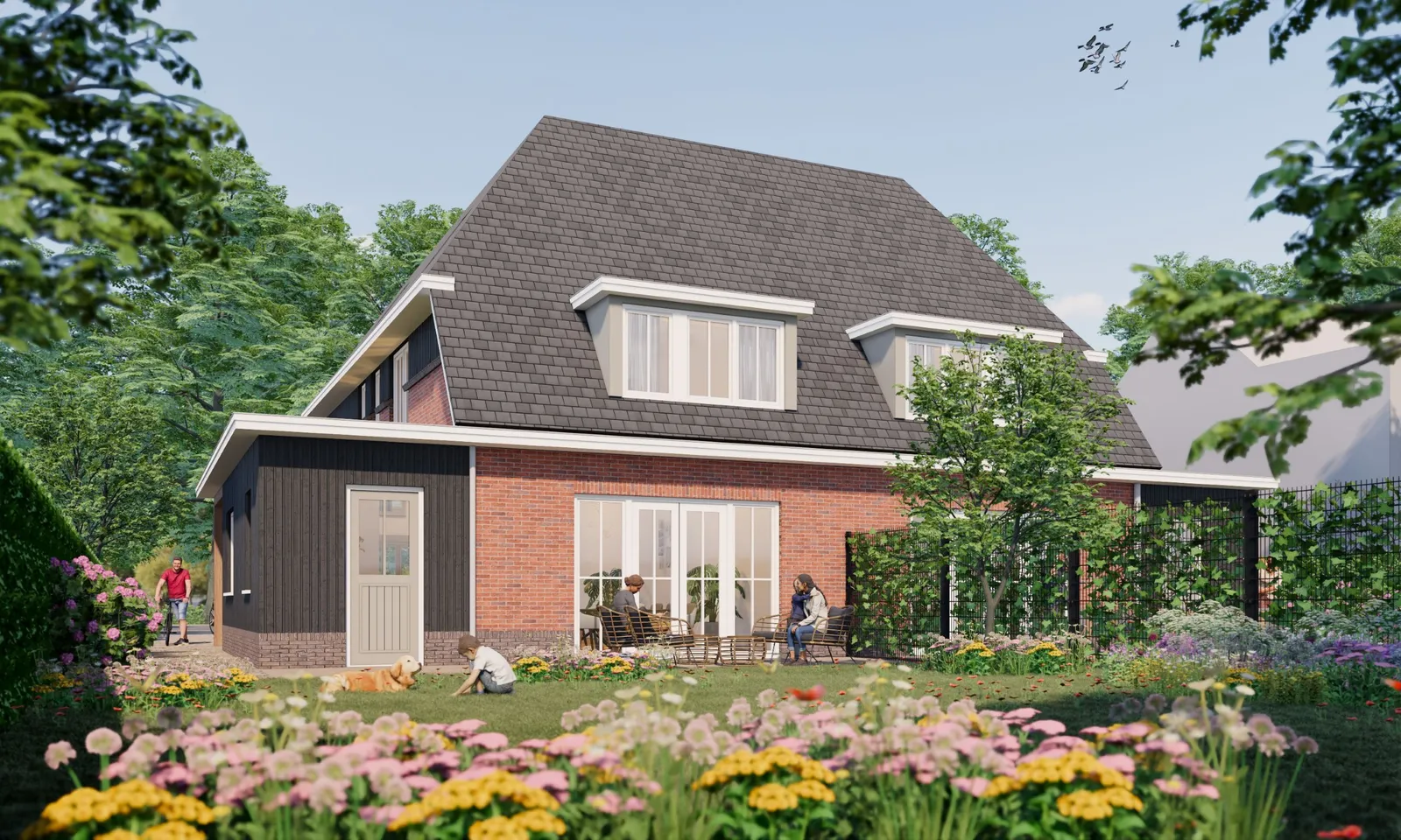 Geschakelde villa in Zeist Lichtenberg Bouwgroep project