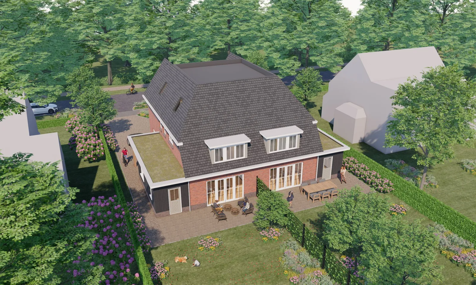 Geschakelde villa in Zeist Lichtenberg Bouwgroep project