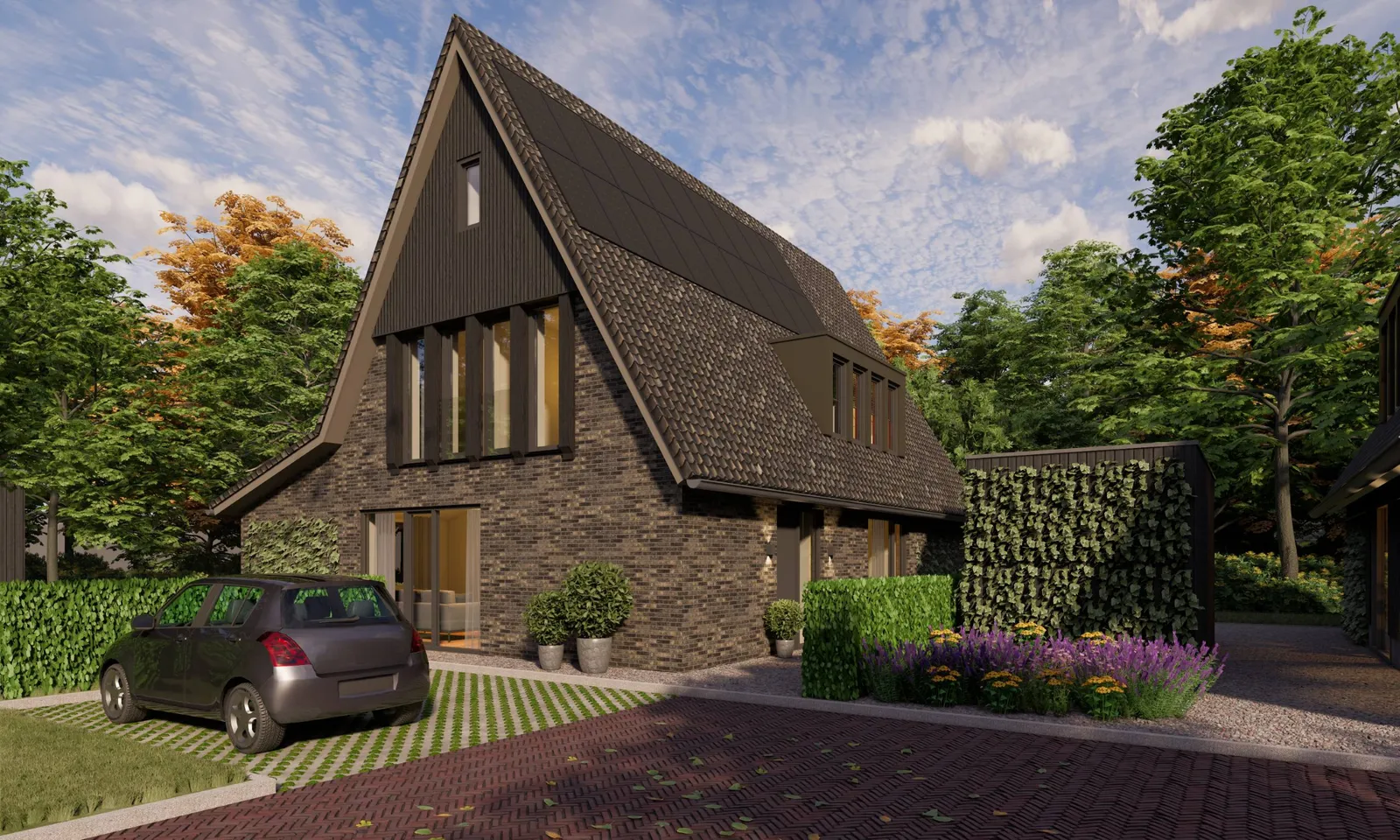 4 woningen Kloostergaerde Utrecht Lichtenberg Bouwgroep
