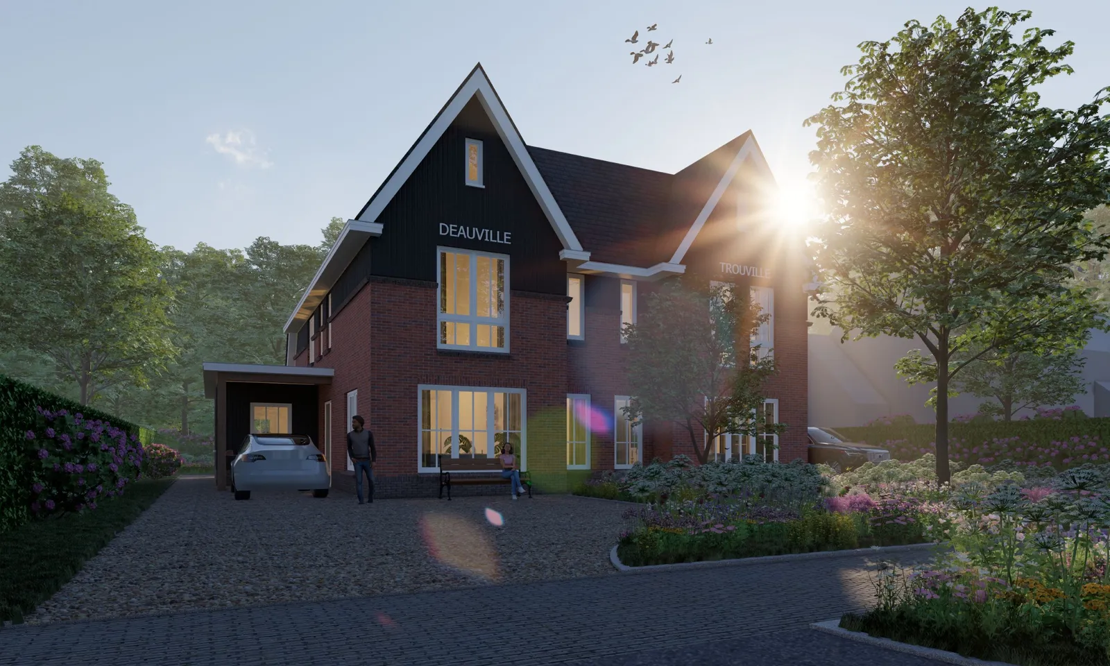 Geschakelde villa in Zeist Lichtenberg Bouwgroep project