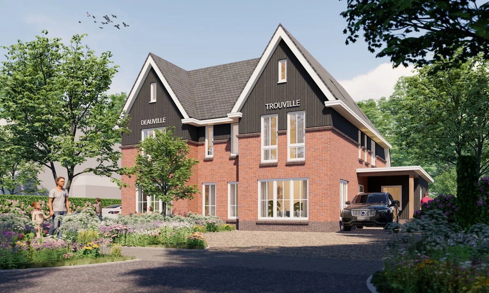 Geschakelde villa in Zeist Lichtenberg Bouwgroep project