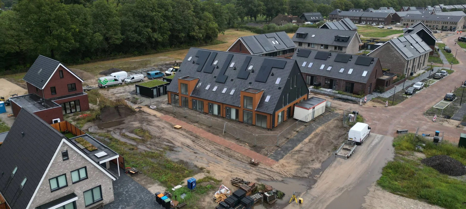 3 woonlocaties rijwoningen en duplex Steenbrugge Buitenhuys Lichtenberg Bouwgroep