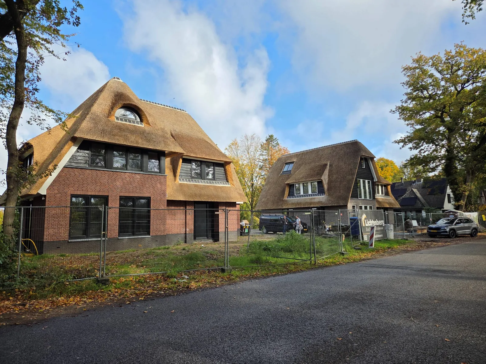 2 villa's in Huizen gebouwd door Lichtenberg Bouwgroep project
