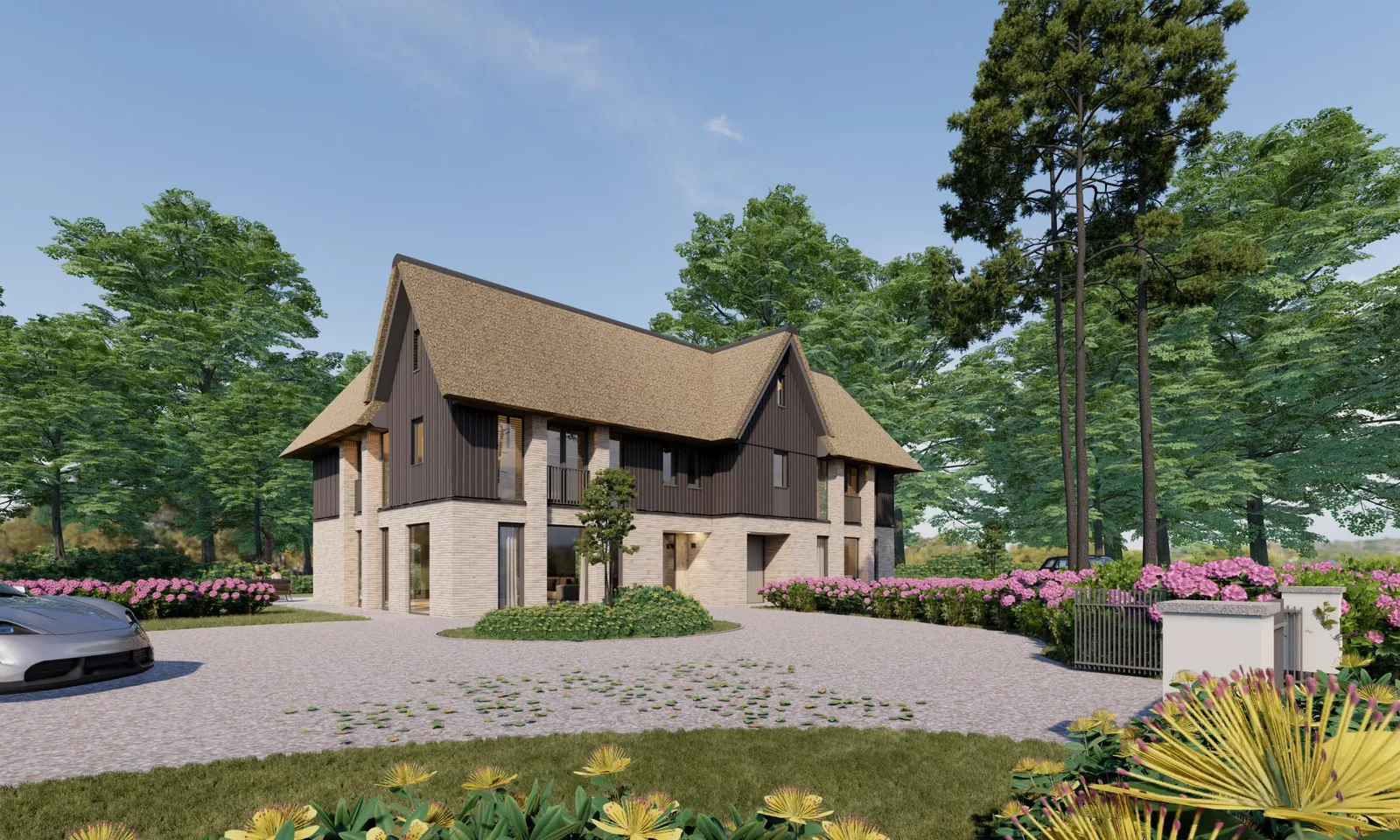 Half vrijstaande villa's Bilthoven Lichtenberg Bouwgroep