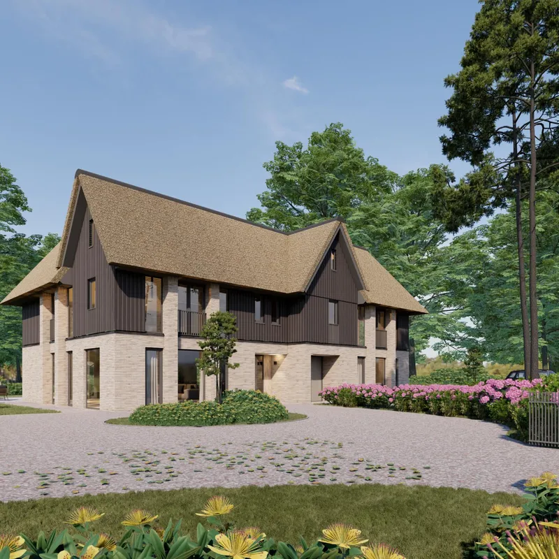 Half vrijstaande villa's Bilthoven Lichtenberg Bouwgroep