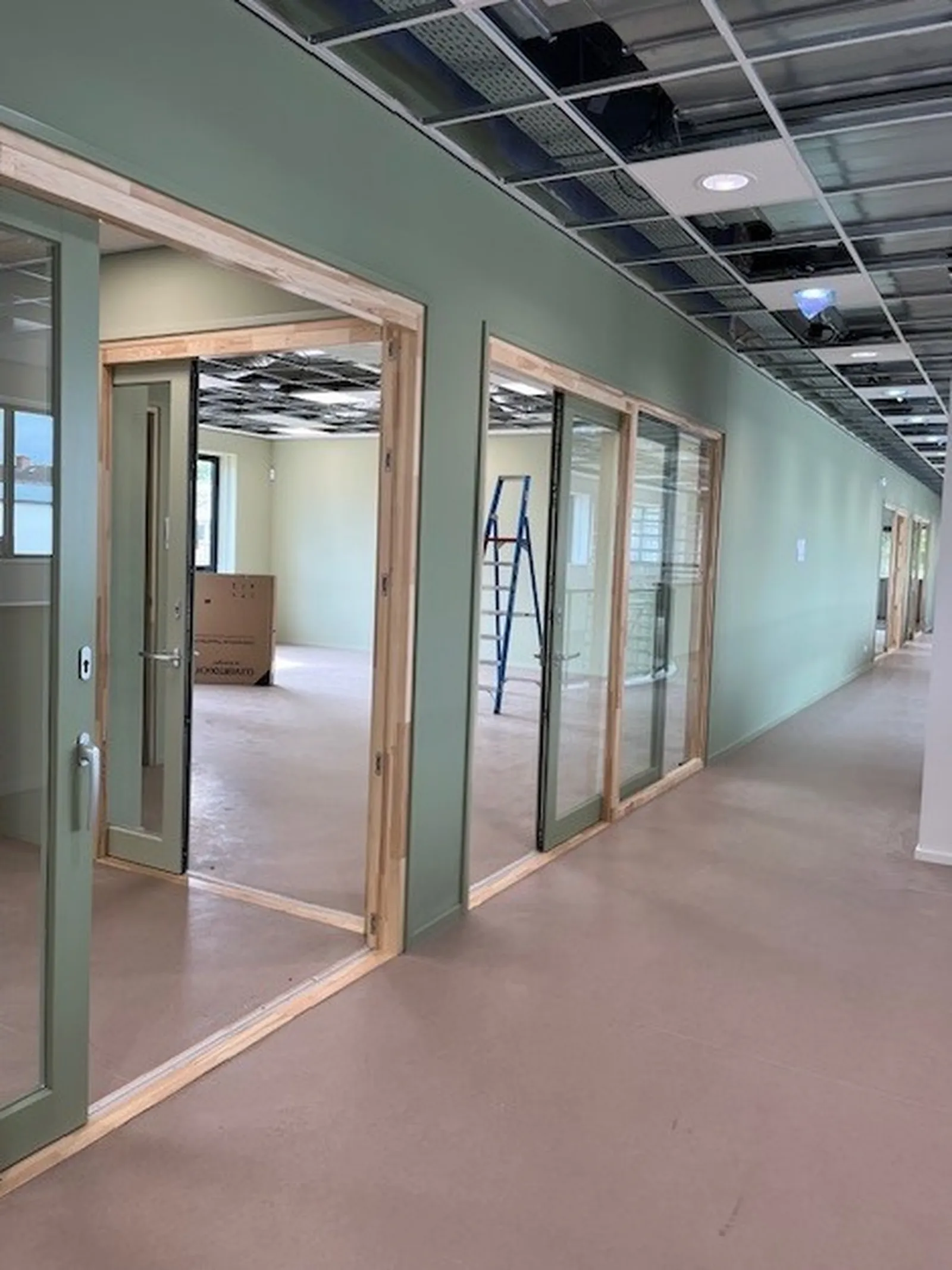 Nieuwbouw school buurt- en kindcentrum Kern van Zuid Rijssen binnenzijde