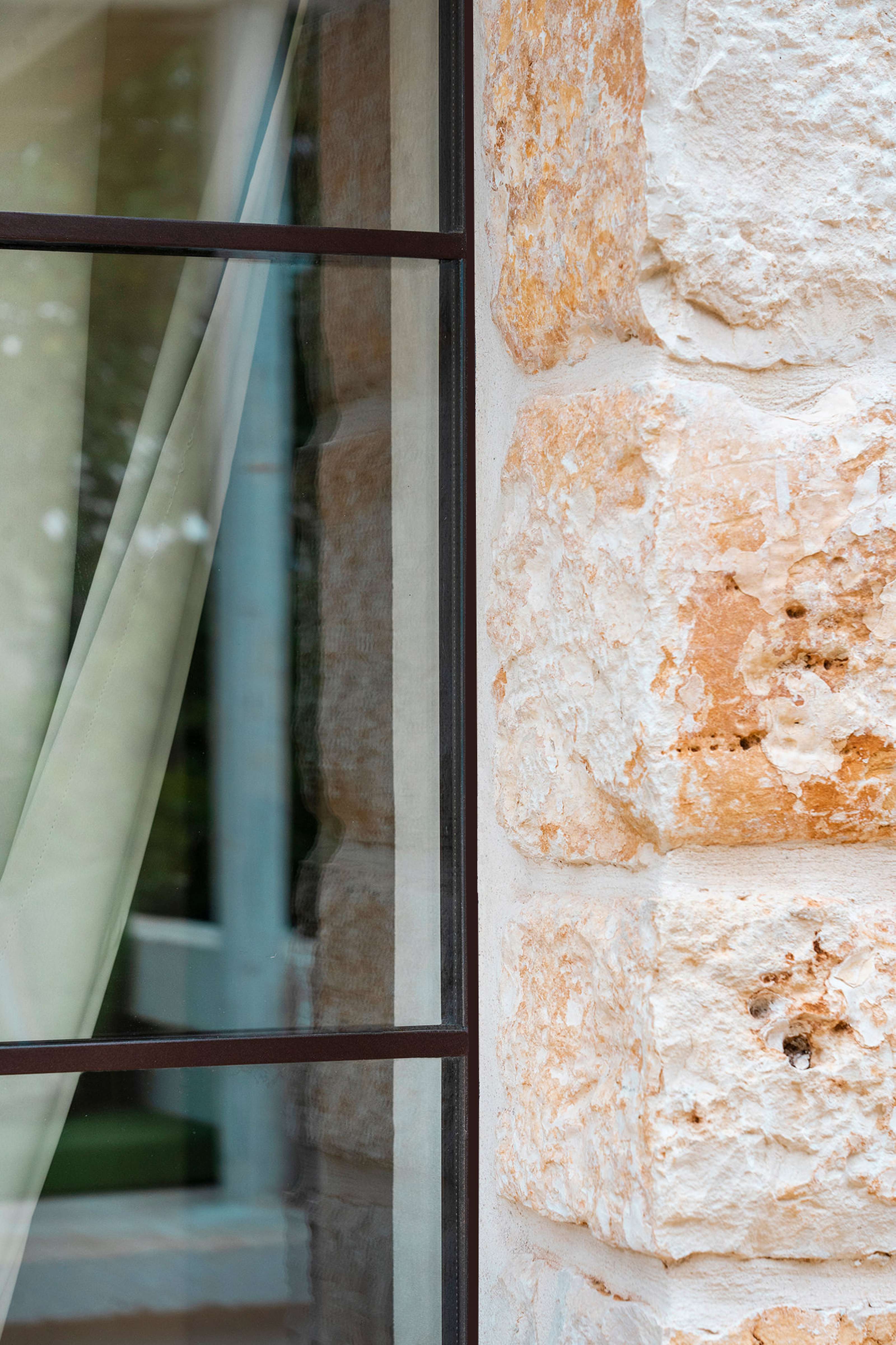 A external slimline steel window supplied by Fluid Glass in the UK
