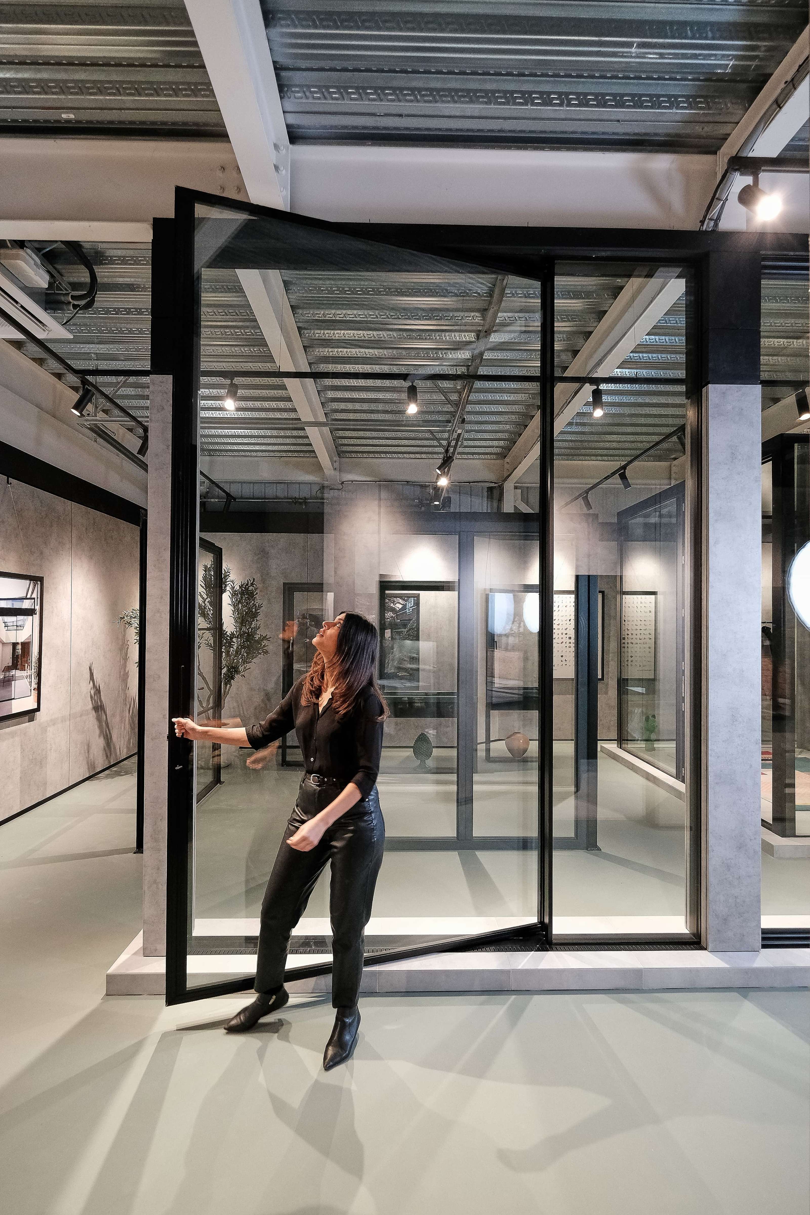 Fluid X Pivot Door