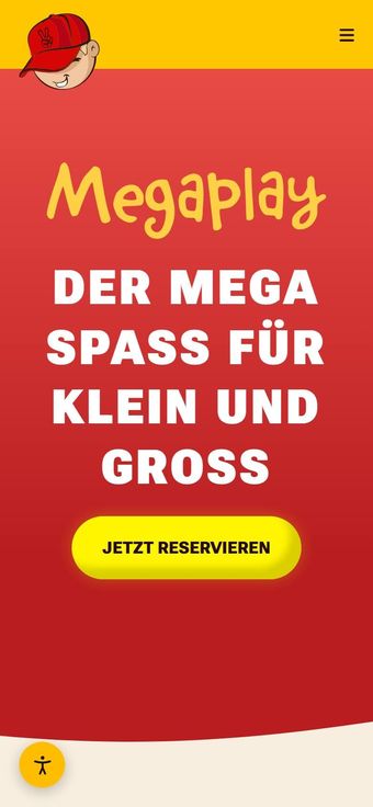 Mobile Ansicht: Megaplay Indoorspielplatz Website
