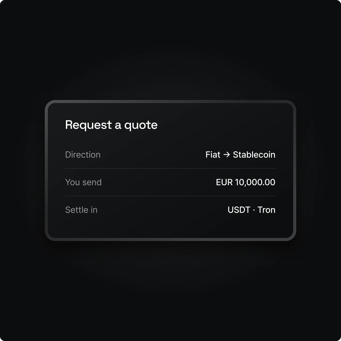 Quote request