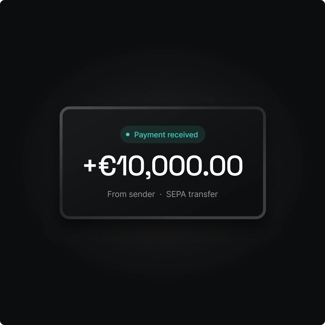 Payment received