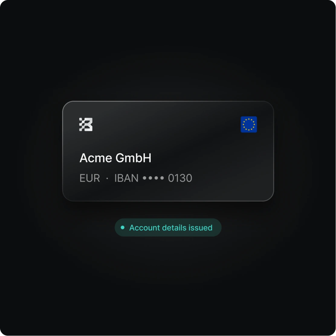 Activated account details
