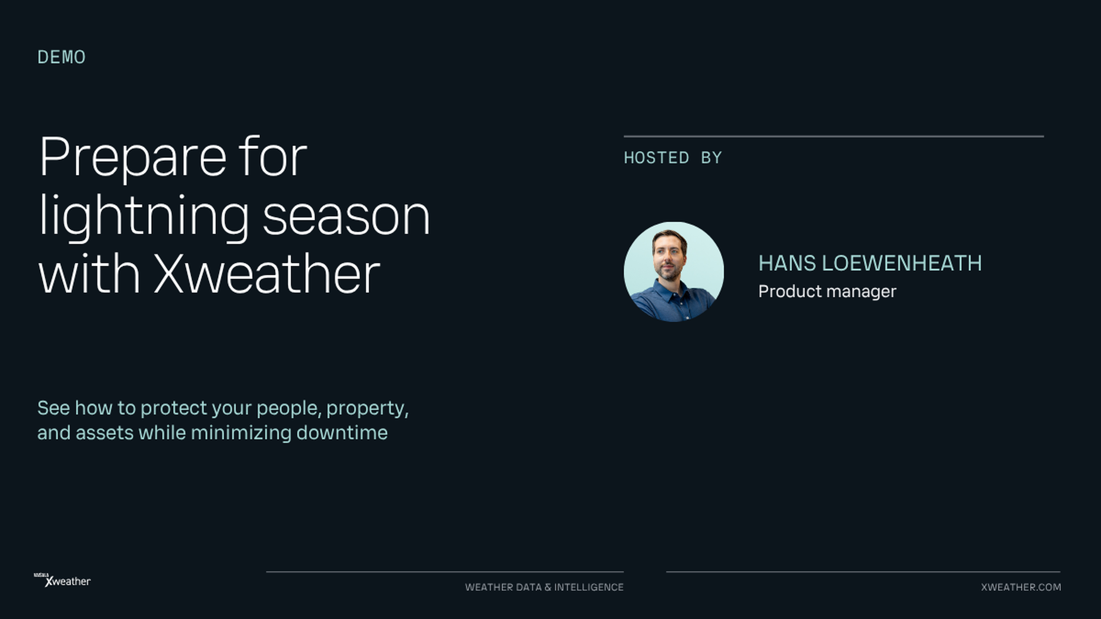 Webinar: Prepare for lightning season with Xweather Protect