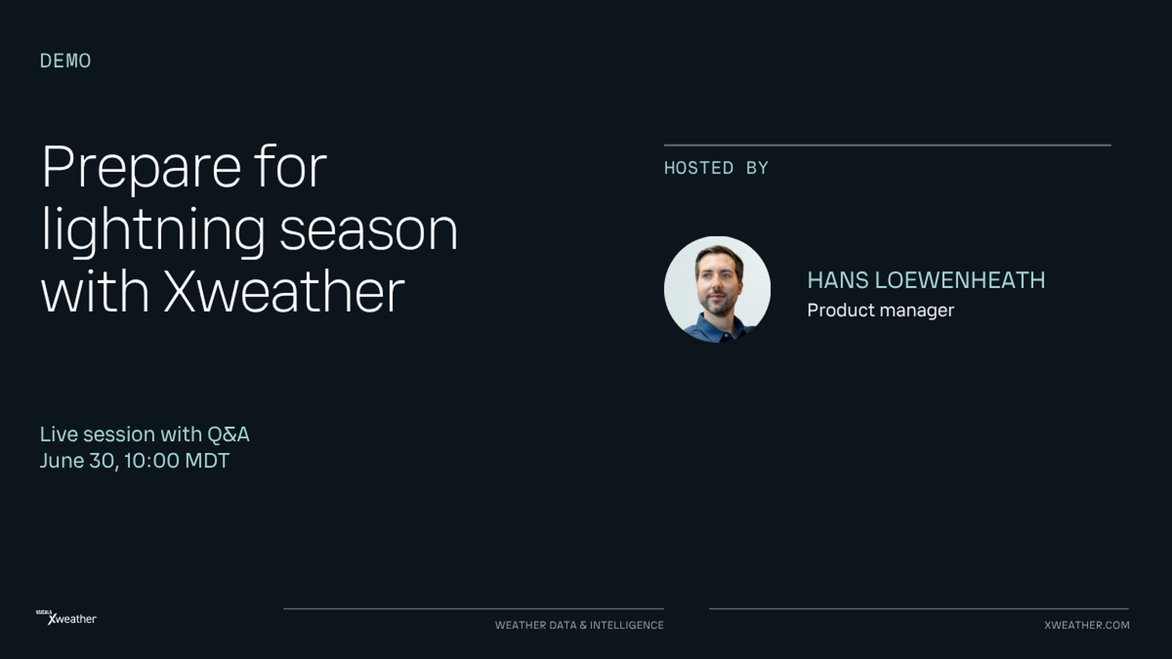 Prepare for lightning season with Xweather Protect