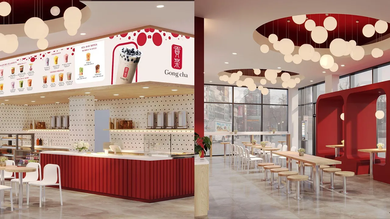 Gong cha store images