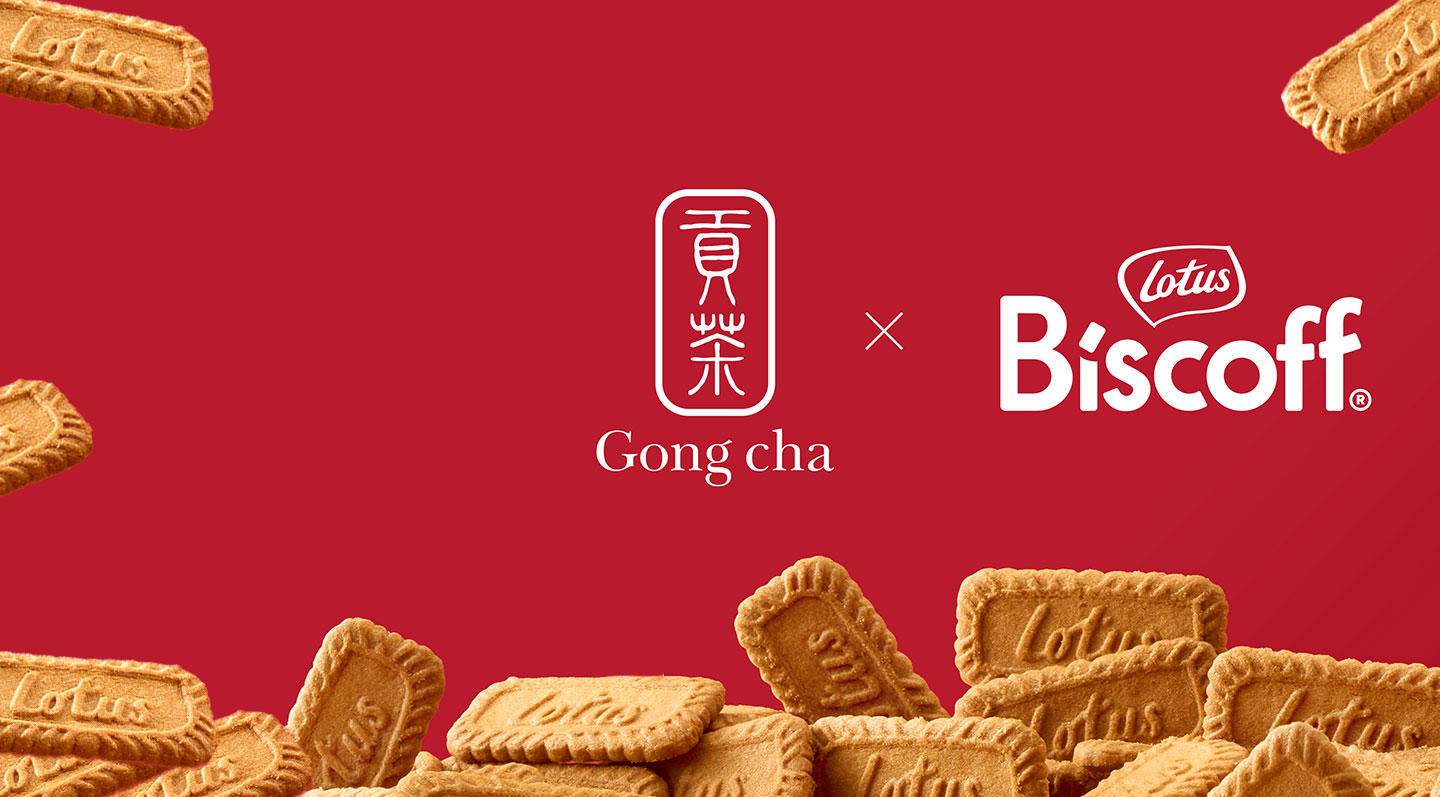 Gong cha Lotus Biscoff