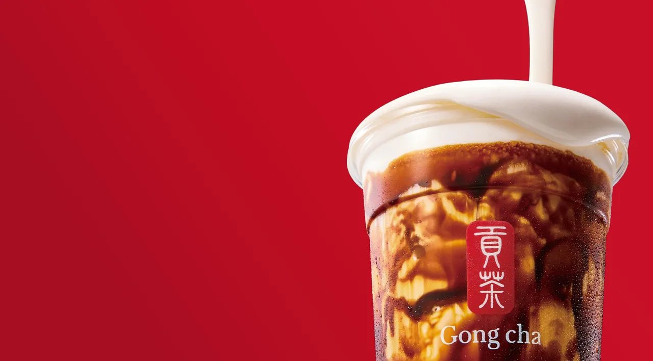 Syrupy Gong Cha beverage