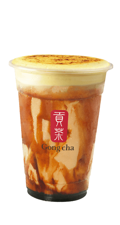 Crème Brulee Brown Sugar Black Milk Tea