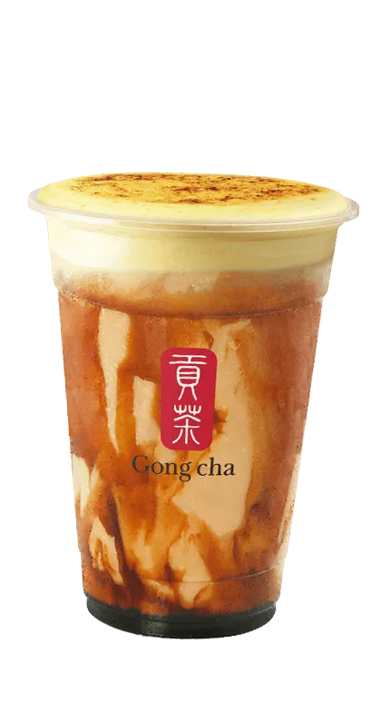Crème Brulee Brown Sugar Black Milk Tea