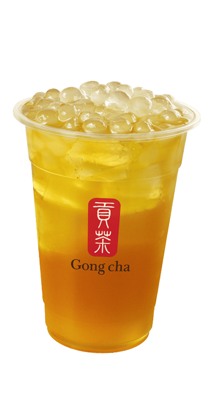 Green Tea with White Pearls