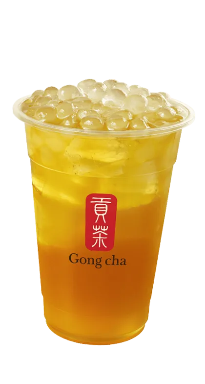 Green Tea with White Pearls