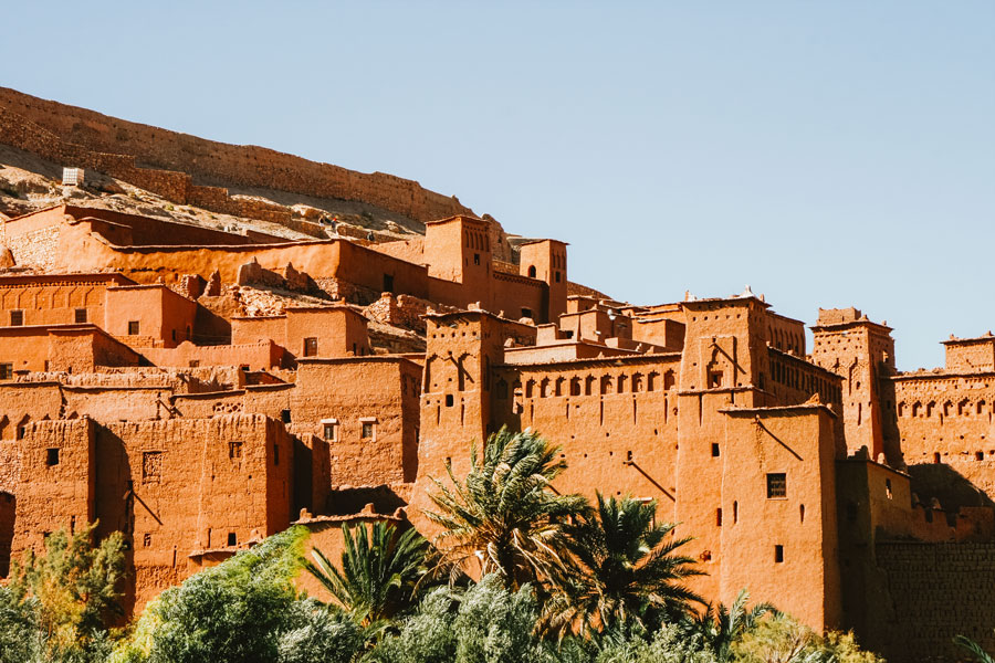 Ancient buildings in Morocco
