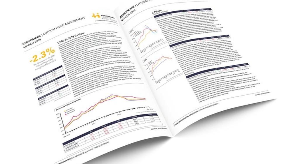 lithium price assessments