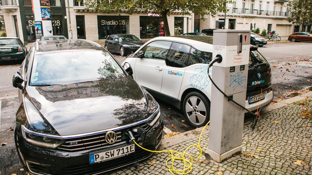 VW EV charging in Berlin