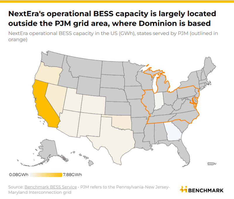 Image for NextEra acquires Dominion Energy as US data centre demand drives energy storage growth