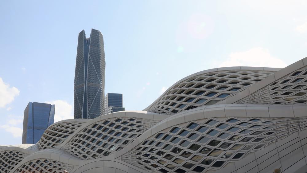 Public Investment Fund tower in Saudi Arabia