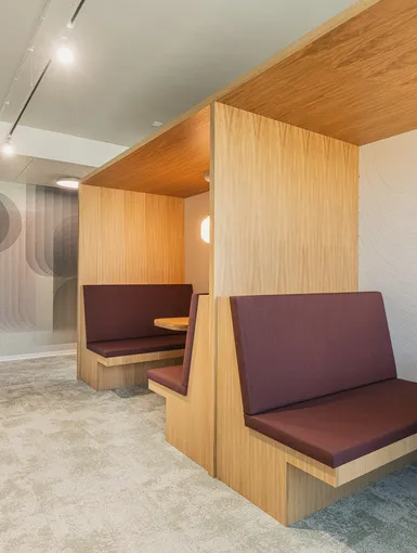 Sitznische für Austausch